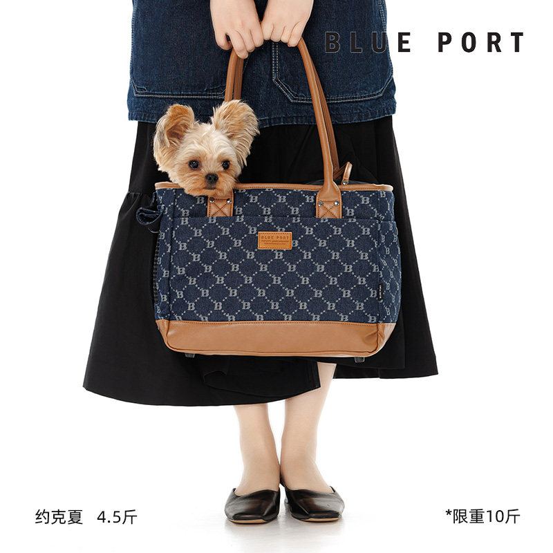 Breathable Pet Travel Tote - Small Dog and Cat Carry Bag, Portable Outing Carrier